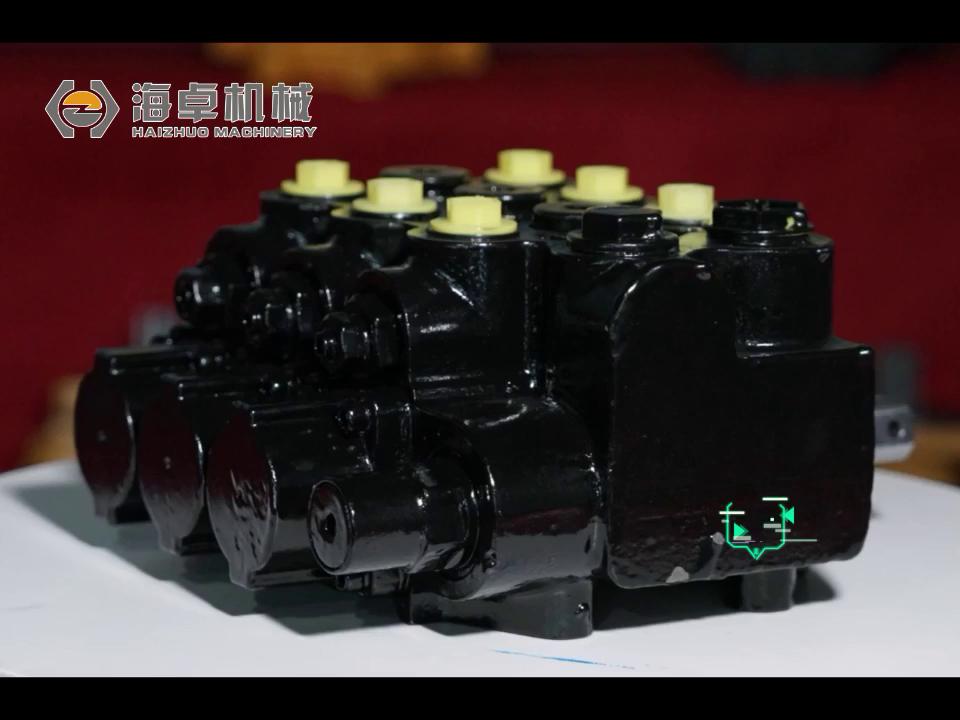 DF250 Manual Operation Hydraulic Duplex Valve for Tractor